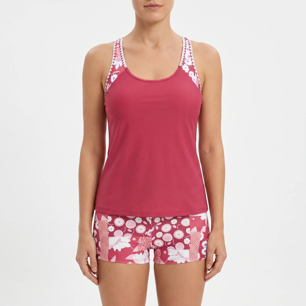 Aqualise™ -  Two-Piece Tankini Set -  Beach Holidays