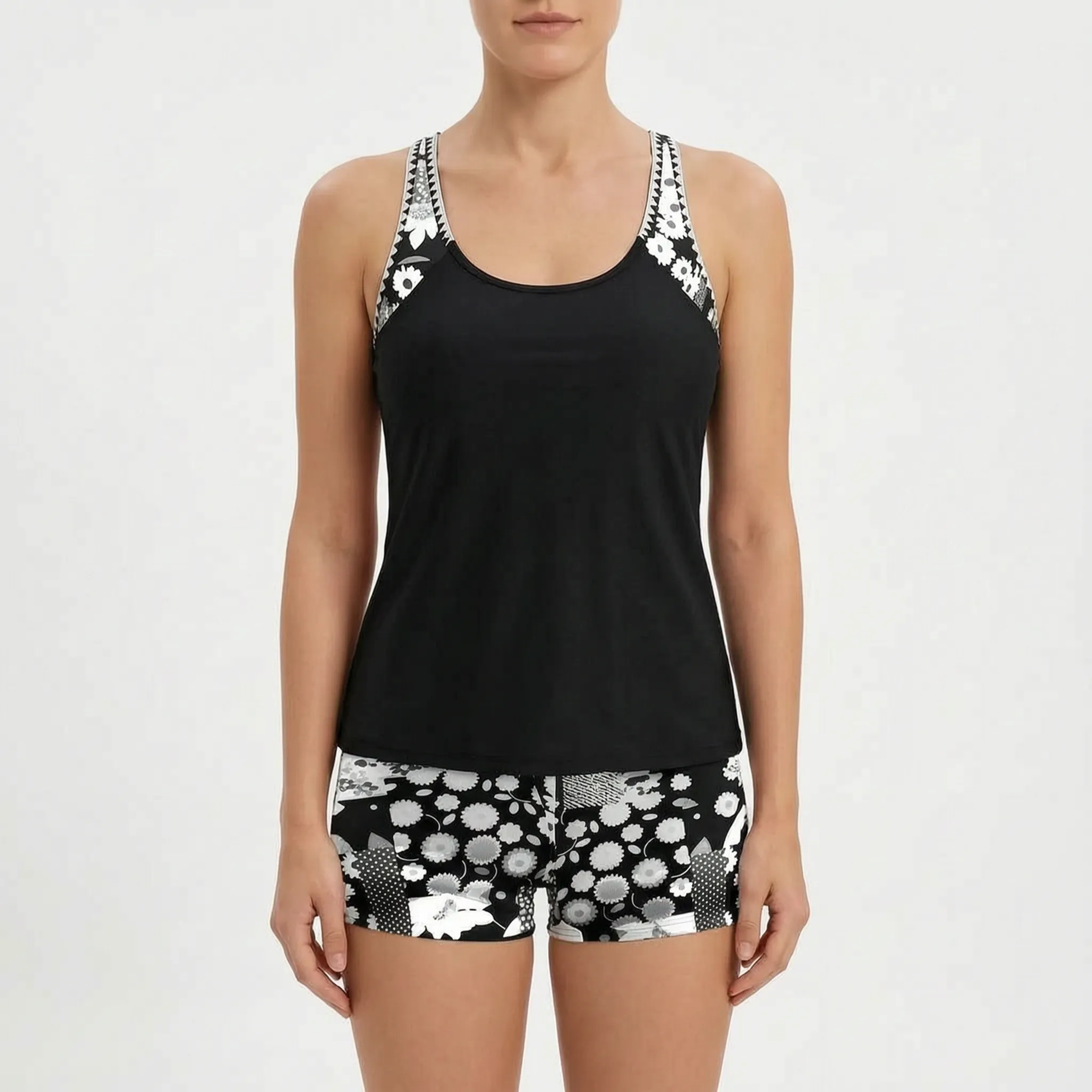 Aqualise™ -  Two-Piece Tankini Set -  Beach Holidays