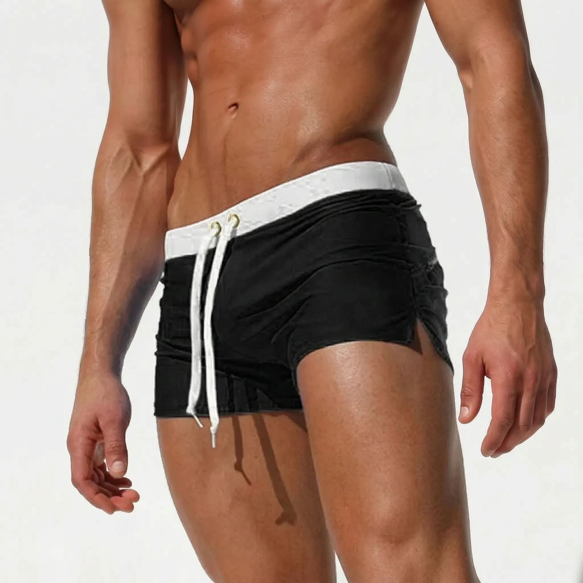 Aquarion™ -  Low-Rise Athletic Swim Shorts -  Active Swimming Sessions