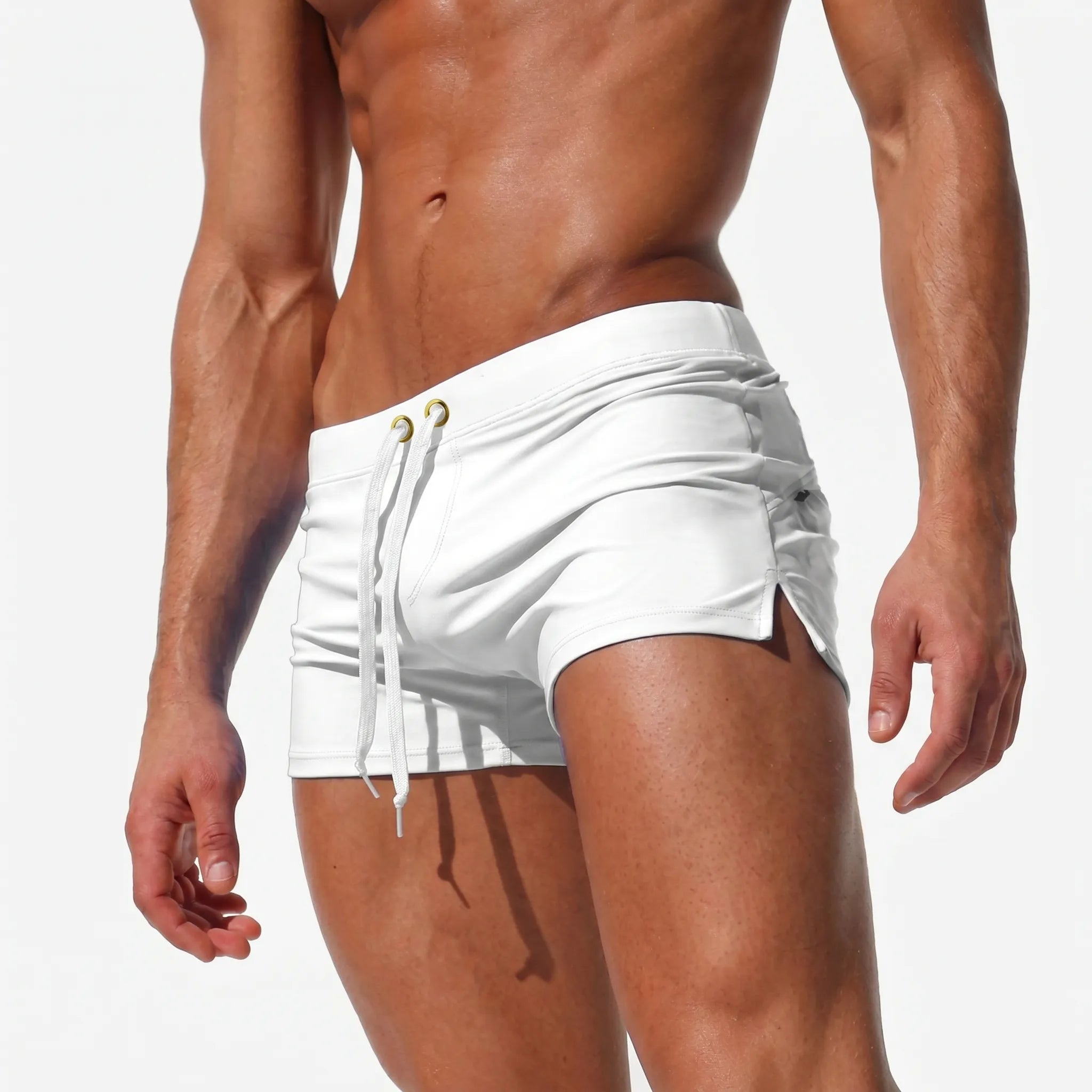 Aquarion™ -  Low-Rise Athletic Swim Shorts -  Active Swimming Sessions