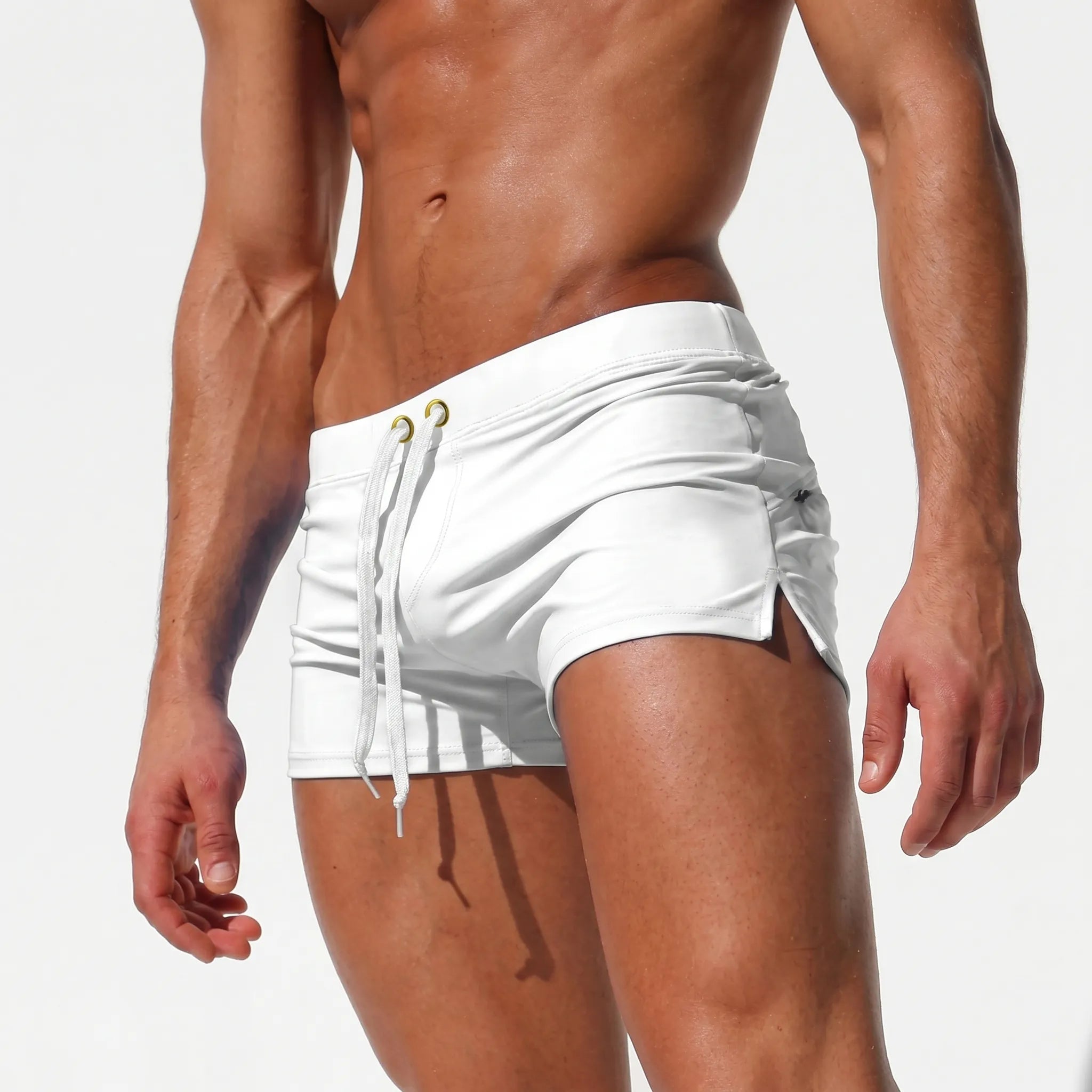 Aquarion™ -  Low-Rise Athletic Swim Shorts -  Active Swimming Sessions