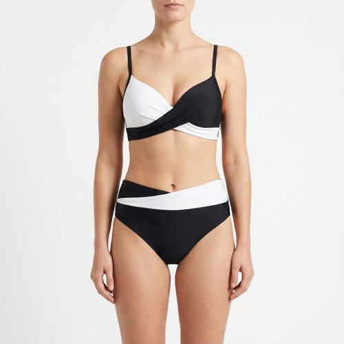 Auralis™ -  Two-Tone Bikini Set -  Poolside Lounging