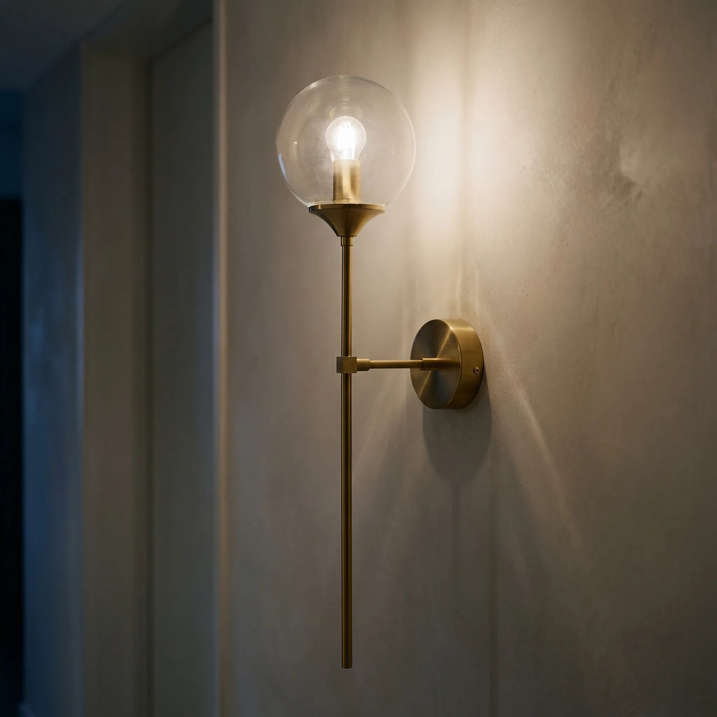 Auralite™ -  Modern Vertical Wall Sconce -  Ambient Hallway Lighting