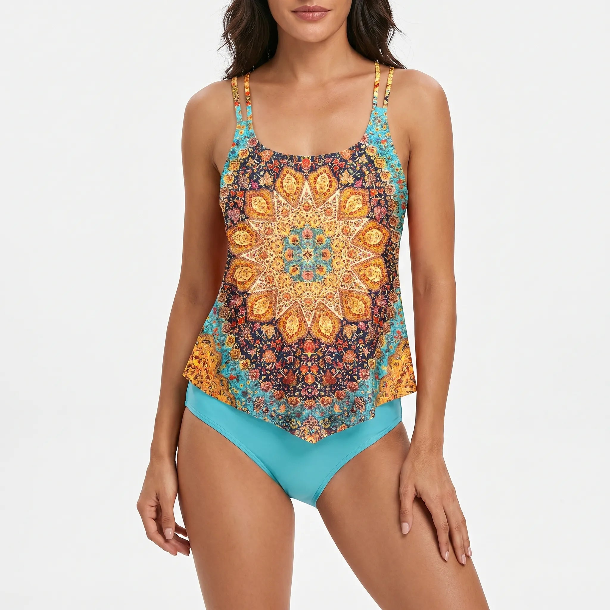Auraswim™ -  Two-Piece Tankini Set -  Beach Holidays