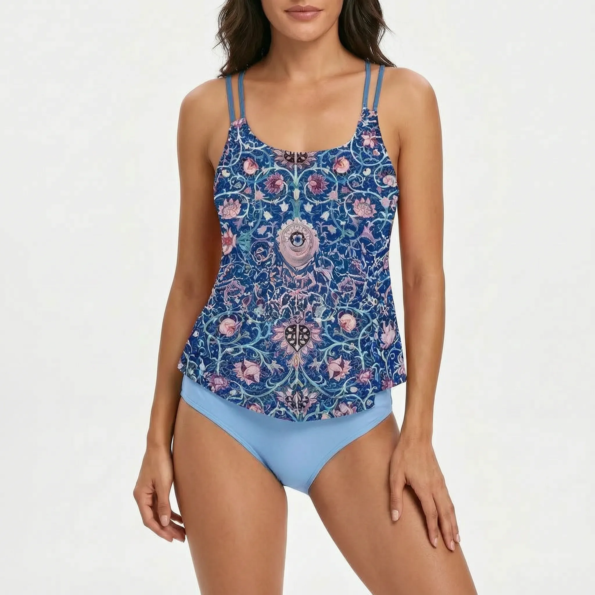 Auraswim™ -  Two-Piece Tankini Set -  Beach Holidays