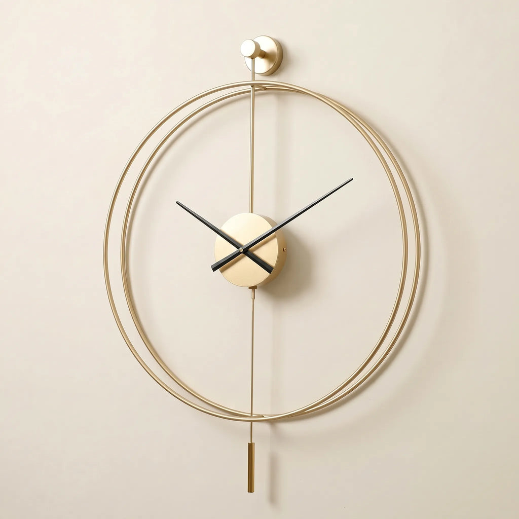 Aurelis™ -  Minimalist Floating Wall Clock -  Keeping Accurate Time