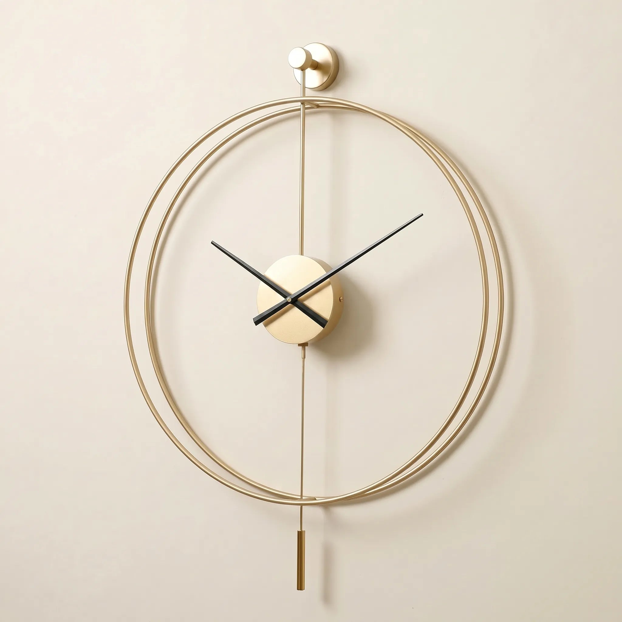 Aurelis™ -  Minimalist Floating Wall Clock -  Keeping Accurate Time