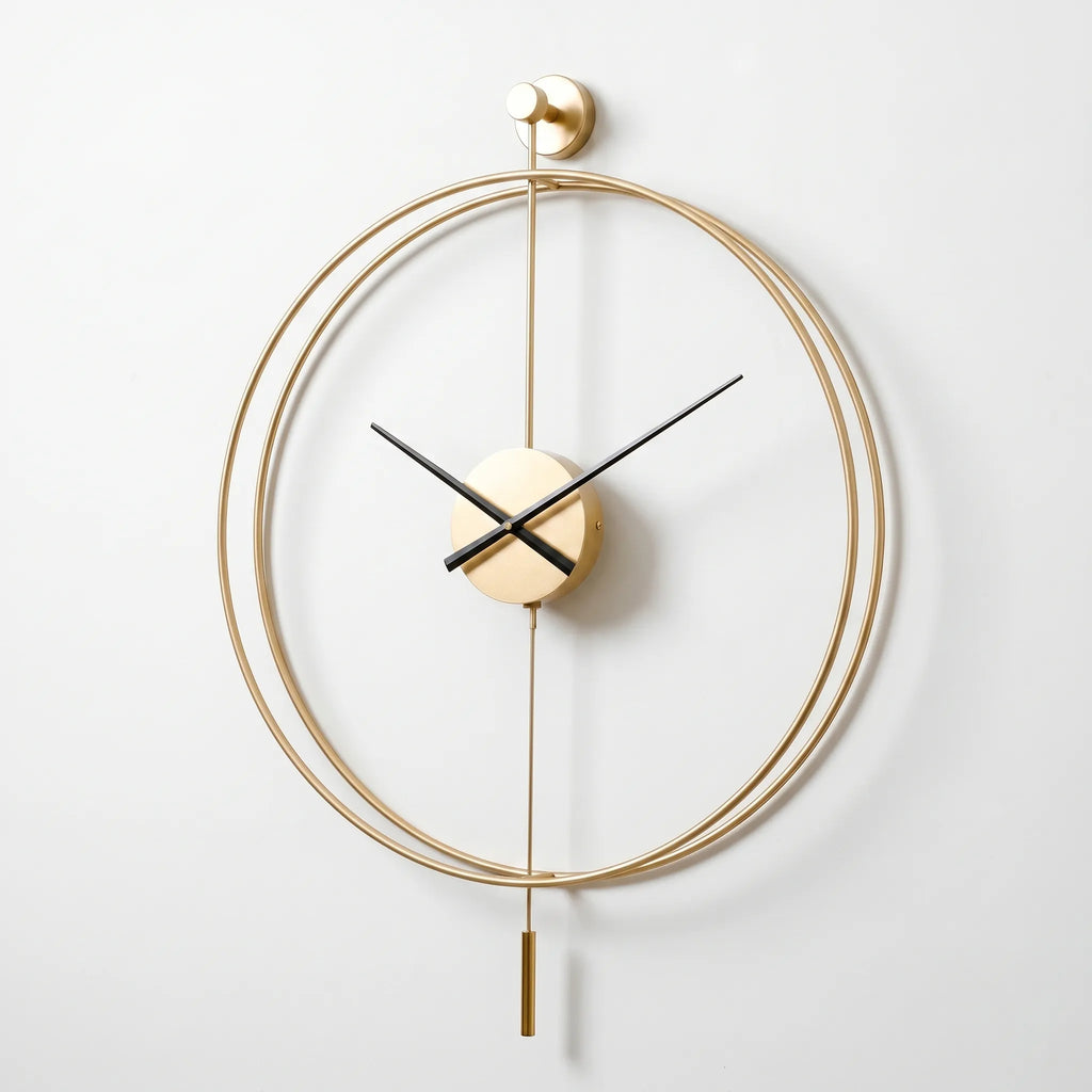 Aurelis™ -  Minimalist Floating Wall Clock -  Keeping Accurate Time