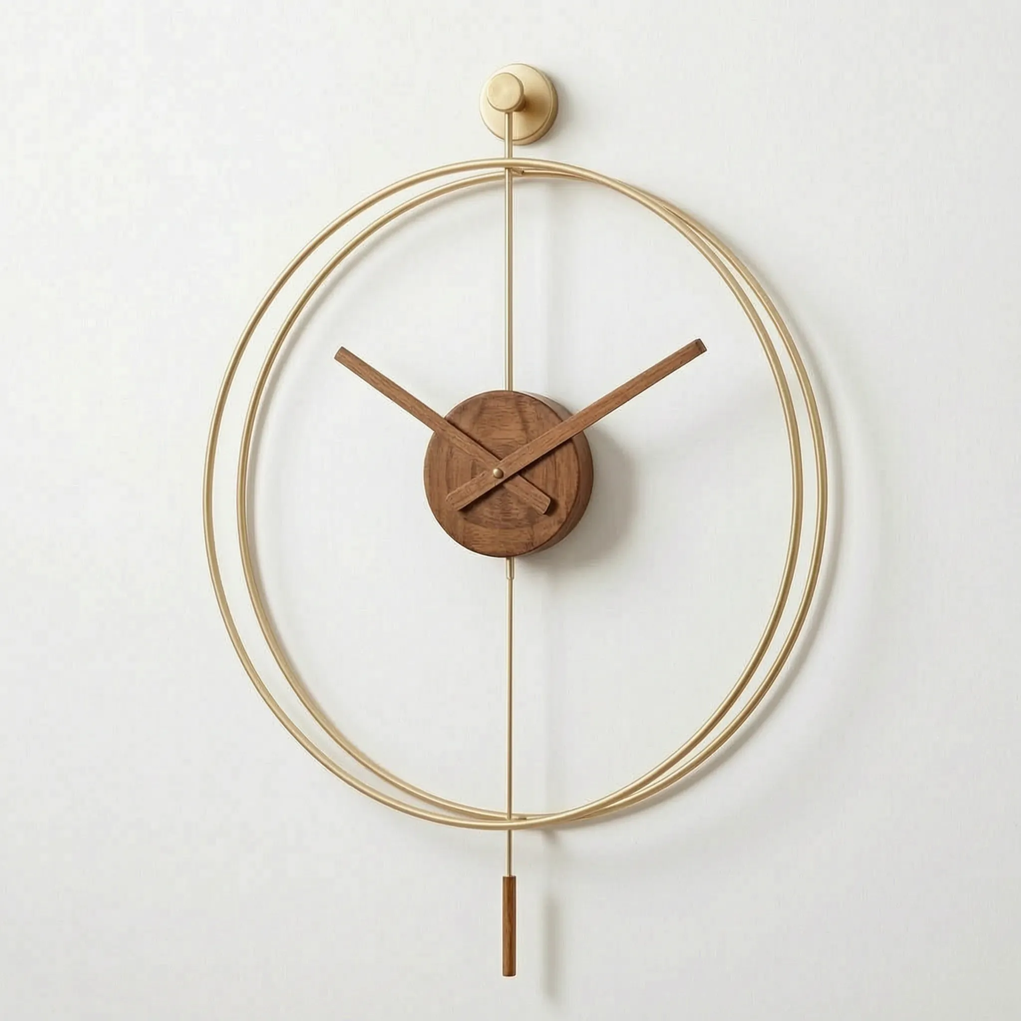 Aurelis™ -  Minimalist Floating Wall Clock -  Keeping Accurate Time