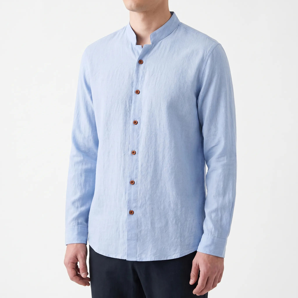 Aurion™ -  Men's Casual Long Sleeve Shirt -  Casual Weekend Wear