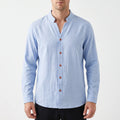 Aurion™ -  Men's Casual Long Sleeve Shirt -  Casual Weekend Wear