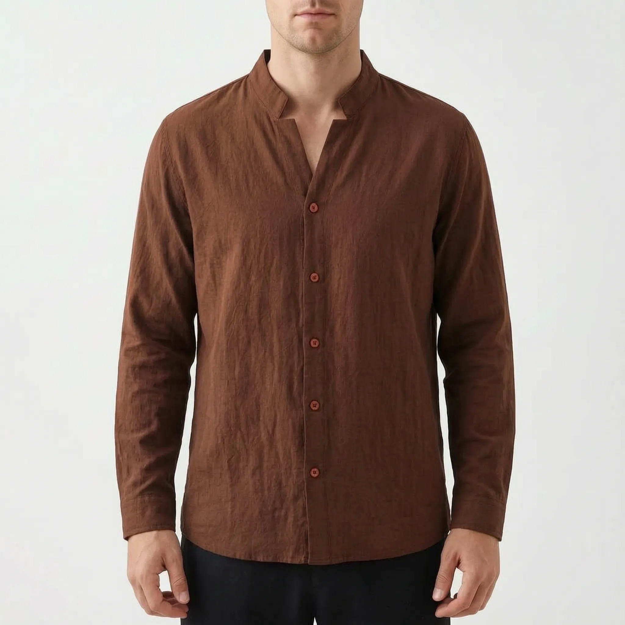 Aurion™ -  Men's Casual Long Sleeve Shirt -  Casual Weekend Wear