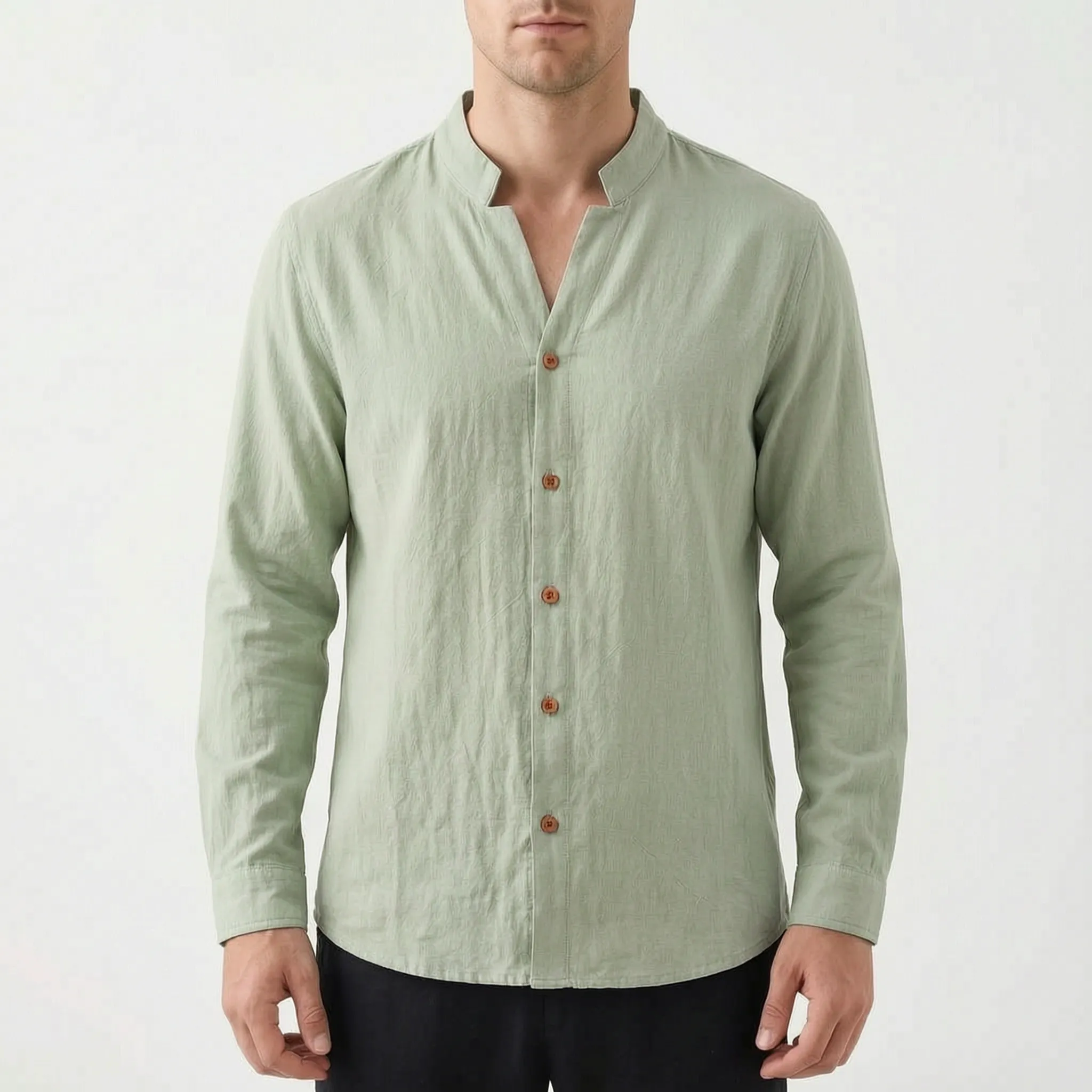 Aurion™ -  Men's Casual Long Sleeve Shirt -  Casual Weekend Wear