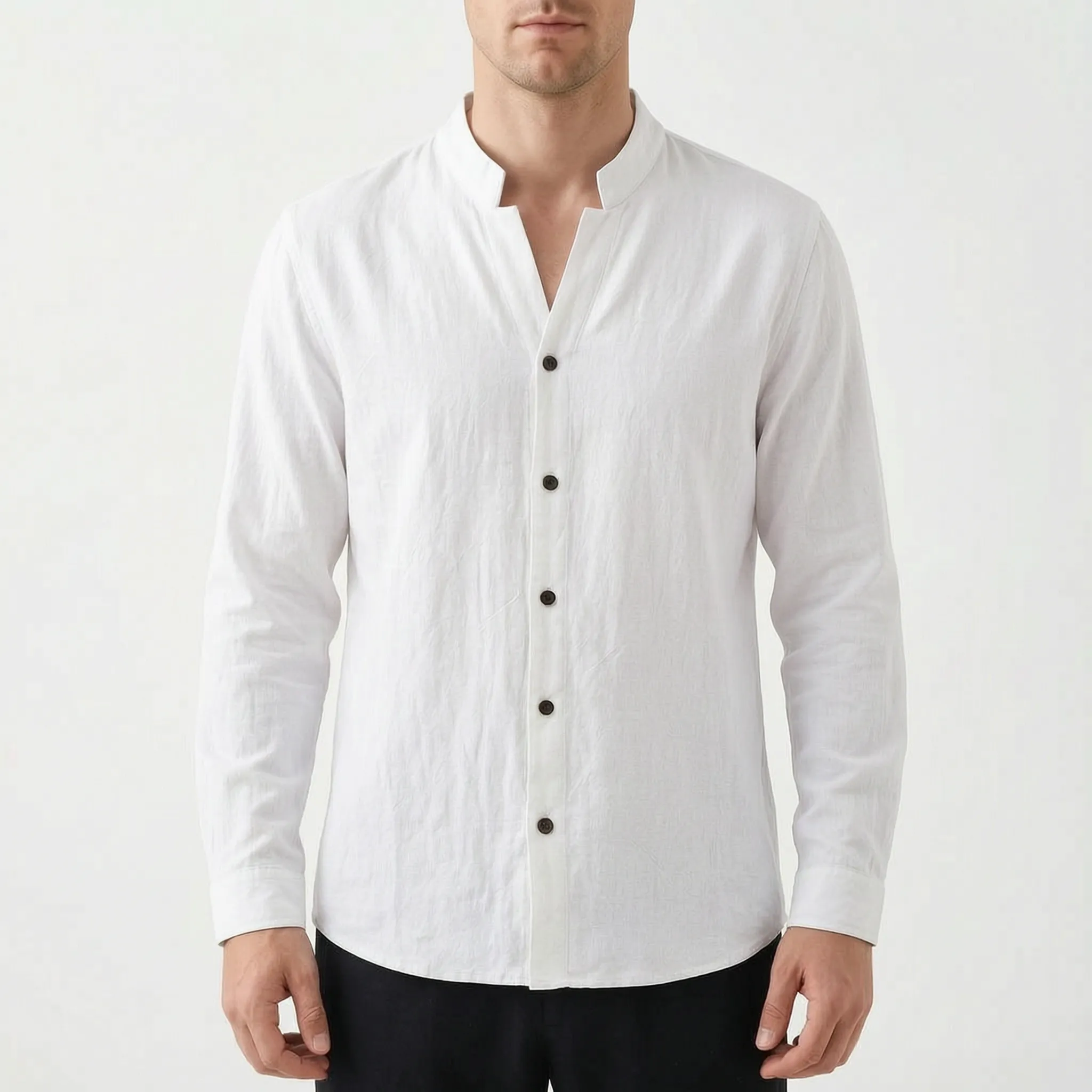 Aurion™ -  Men's Casual Long Sleeve Shirt -  Casual Weekend Wear