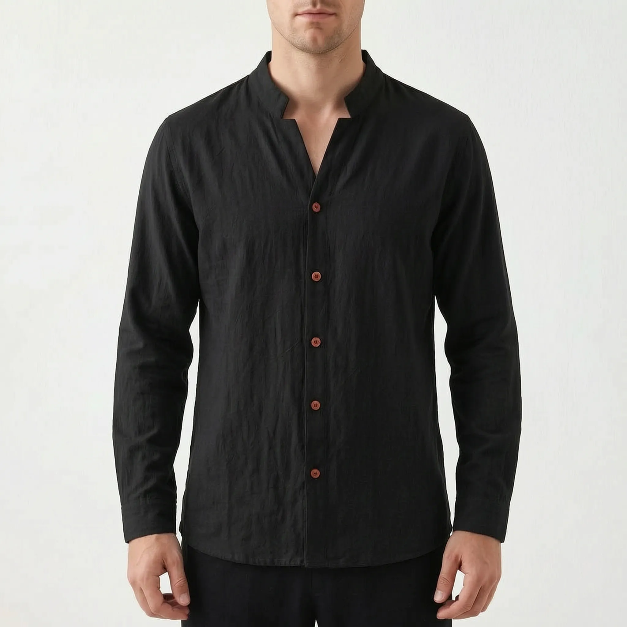 Aurion™ -  Men's Casual Long Sleeve Shirt -  Casual Weekend Wear