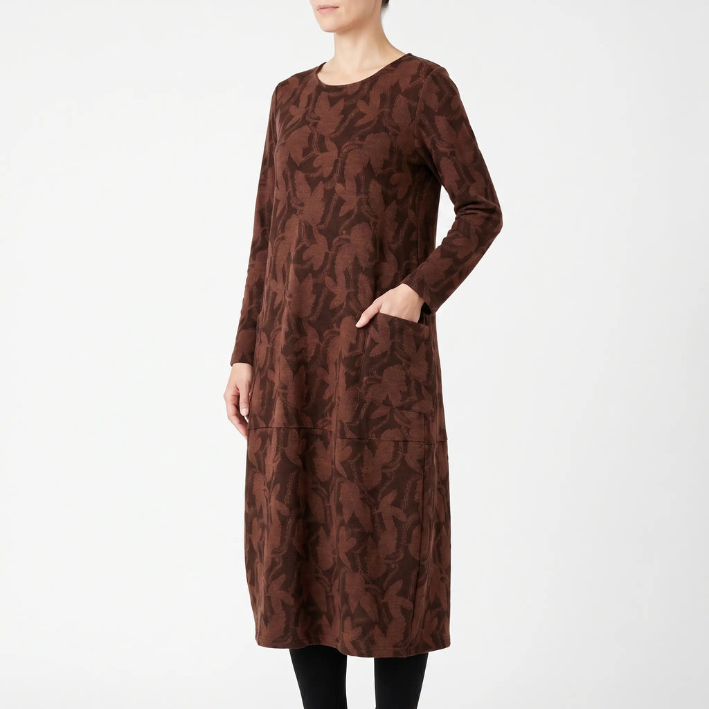 Autumna™ -  Long Sleeve Midi Dress -  Everyday Casual Wear