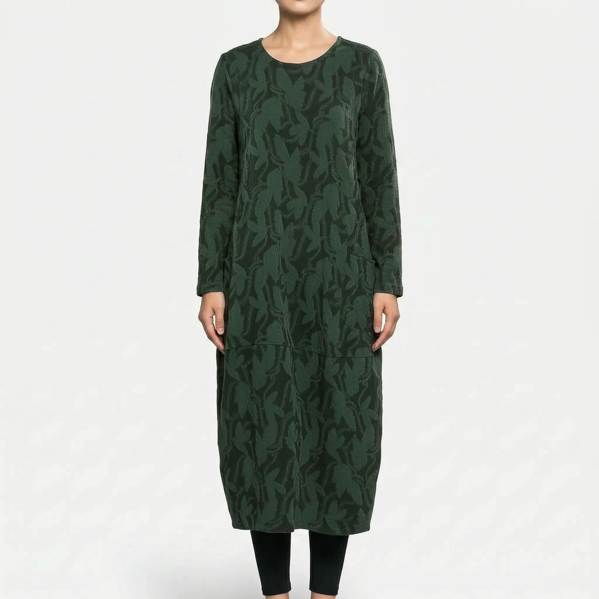 Autumna™ -  Long Sleeve Midi Dress -  Everyday Casual Wear