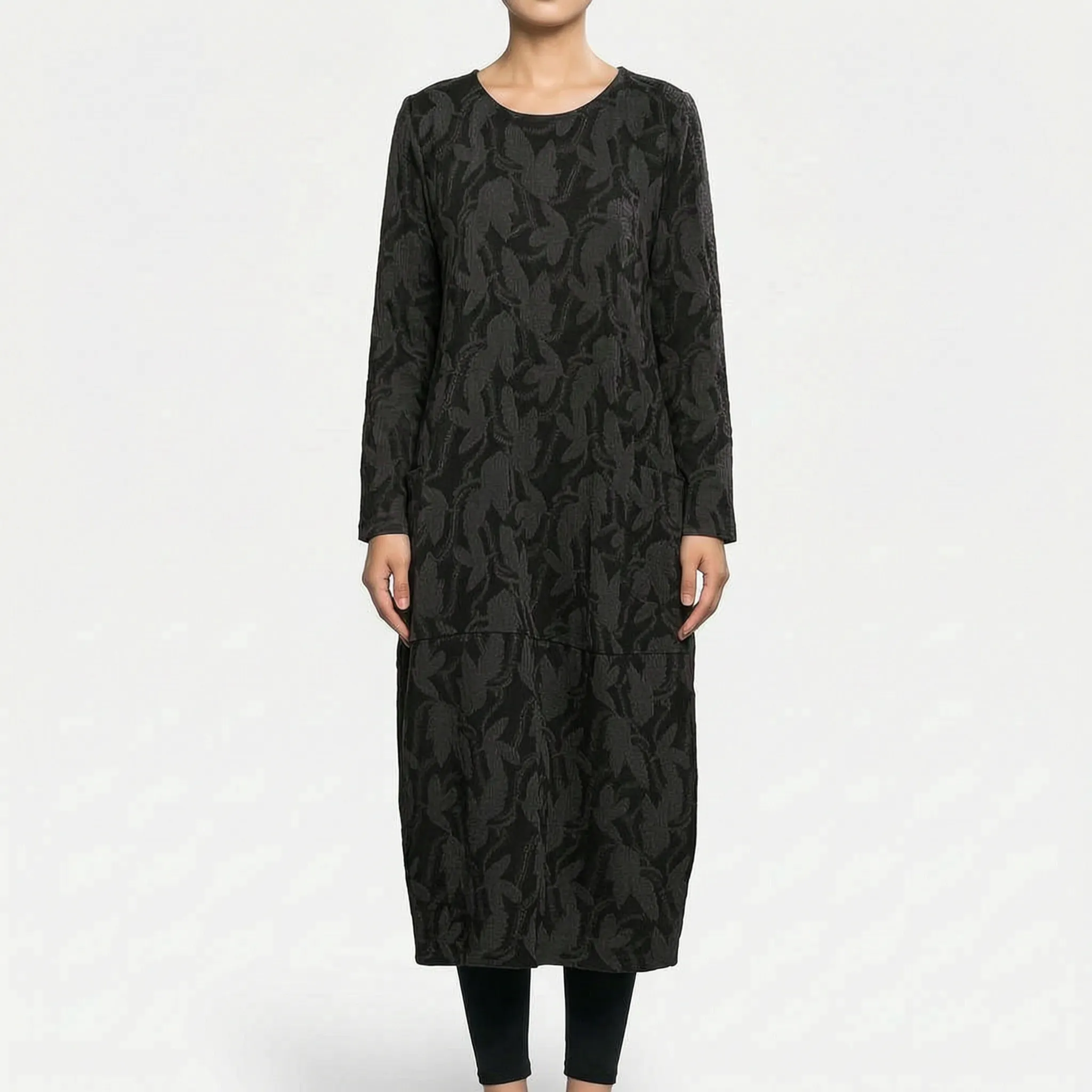 Autumna™ -  Long Sleeve Midi Dress -  Everyday Casual Wear