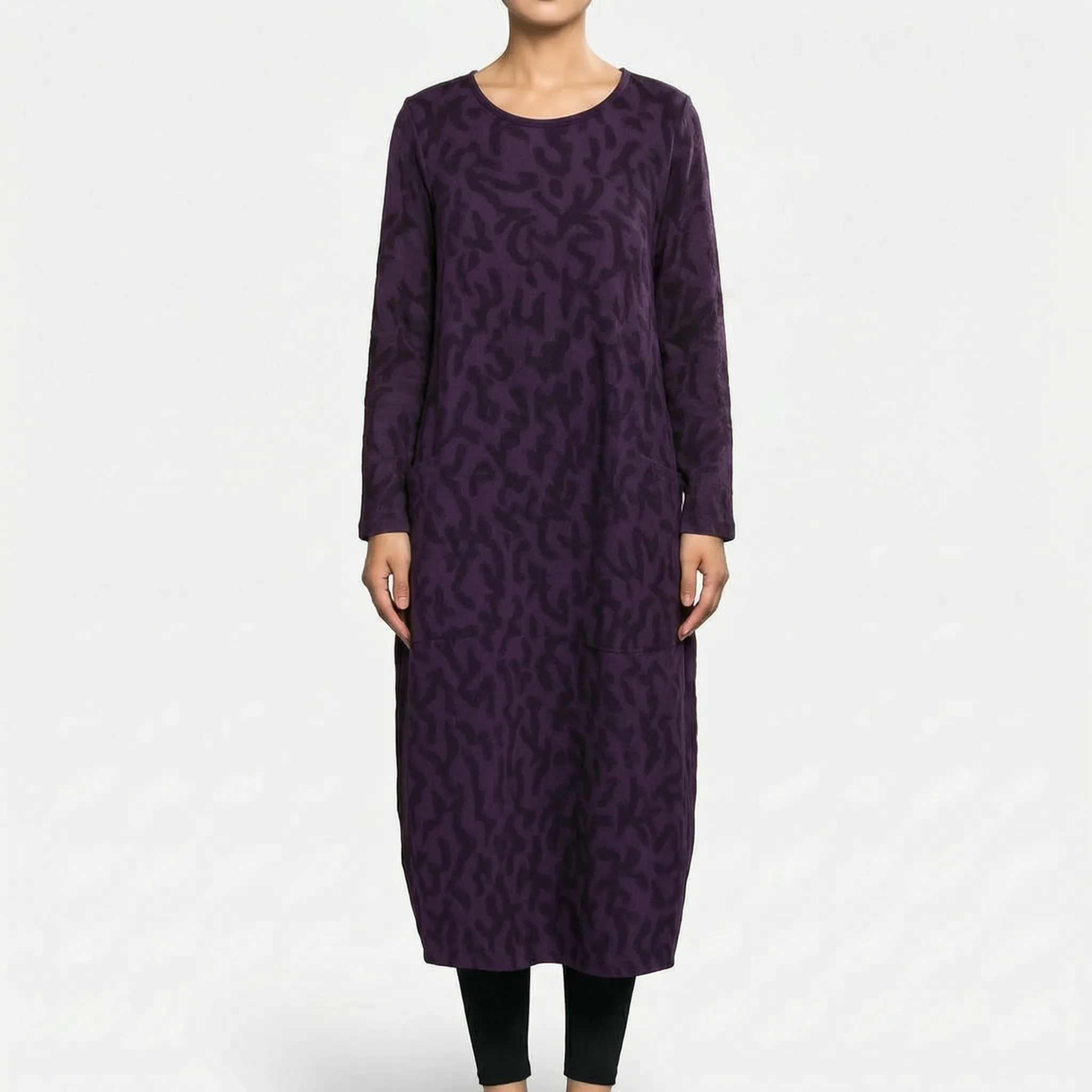 Autumna™ -  Long Sleeve Midi Dress -  Everyday Casual Wear
