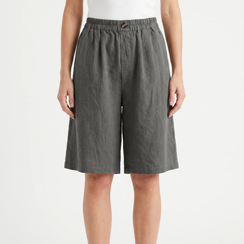 Avario™ -  Relaxed Pull-On Bermuda Shorts -  Weekend Outings