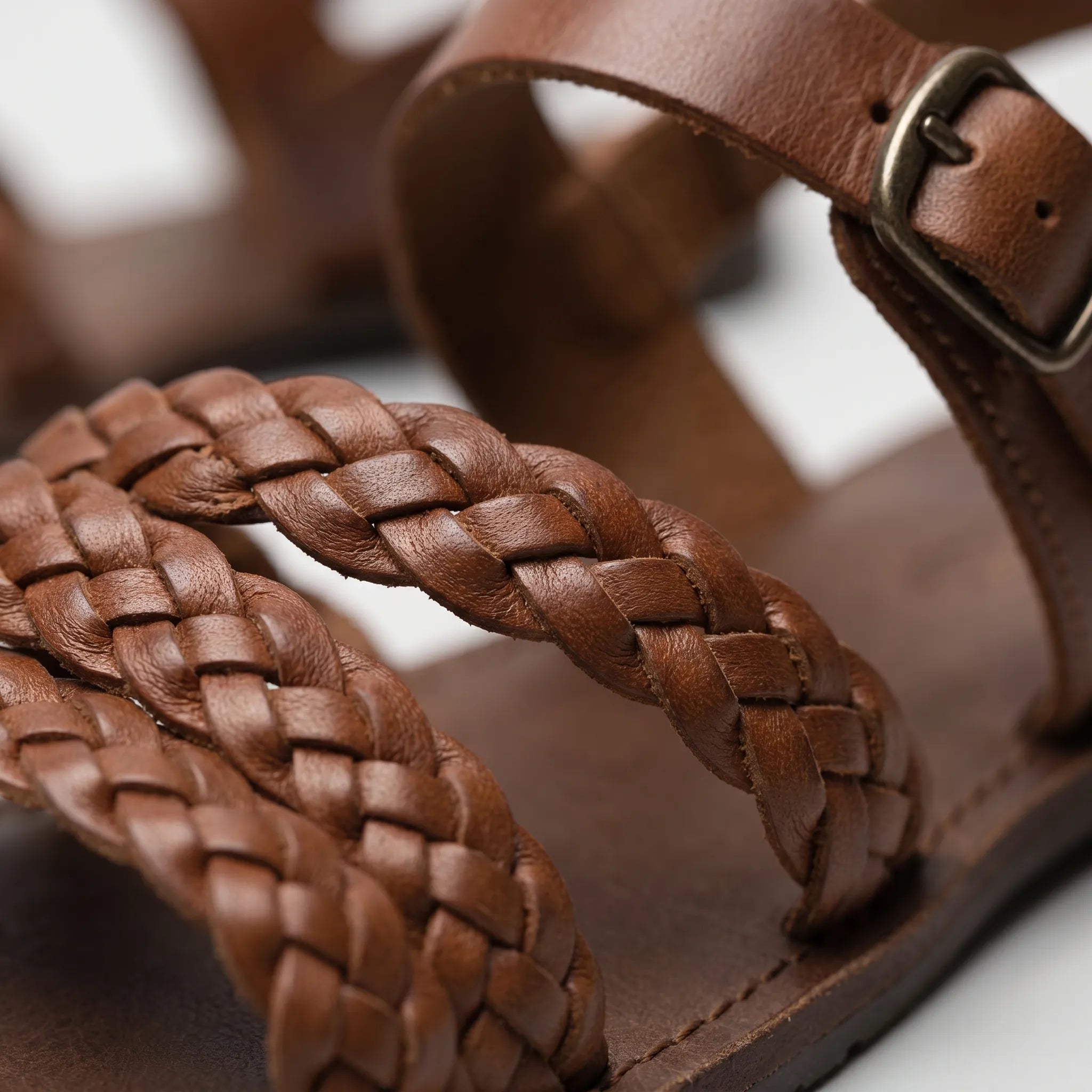 Avena™ -  Braided Strap Sandals -  Casual Summer Outings