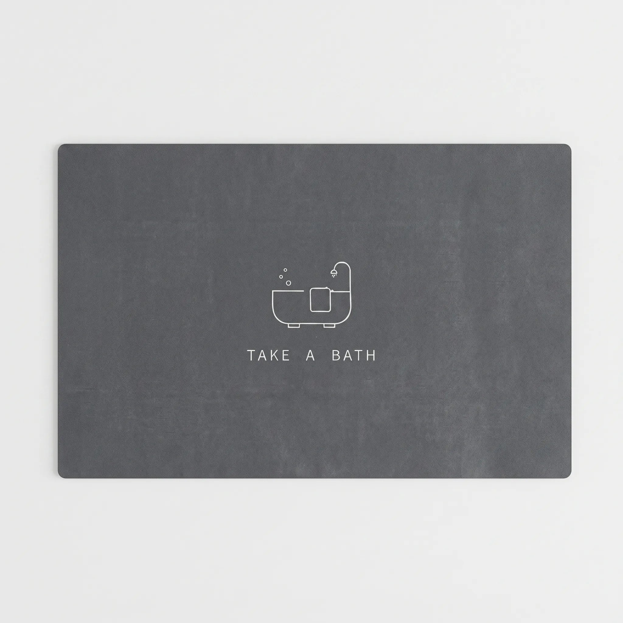 Bathora™ -  Modern Absorbent Bath Mat -  Absorbing Bath Water