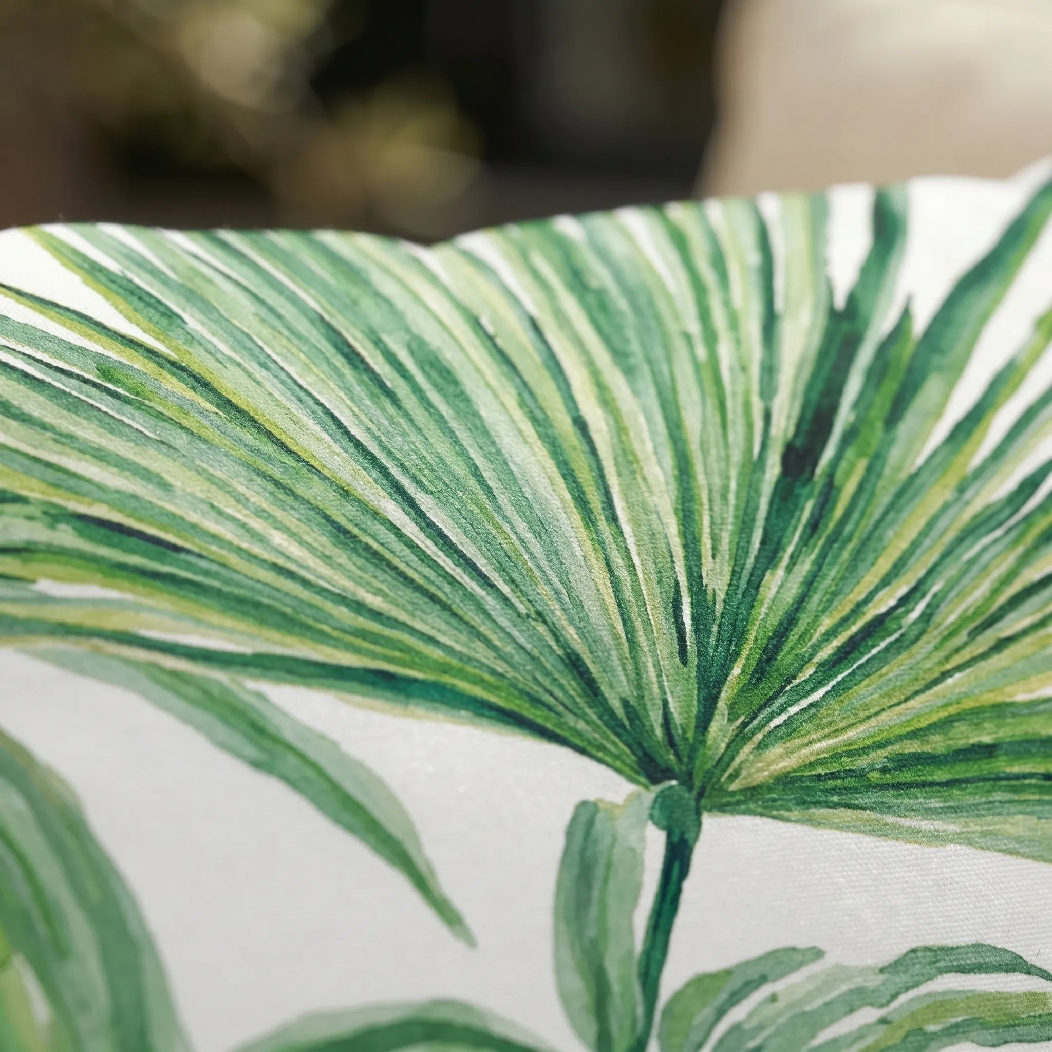 Botanar™ -  Square Botanical Print Decorative Cushion -  Decorating Living Rooms