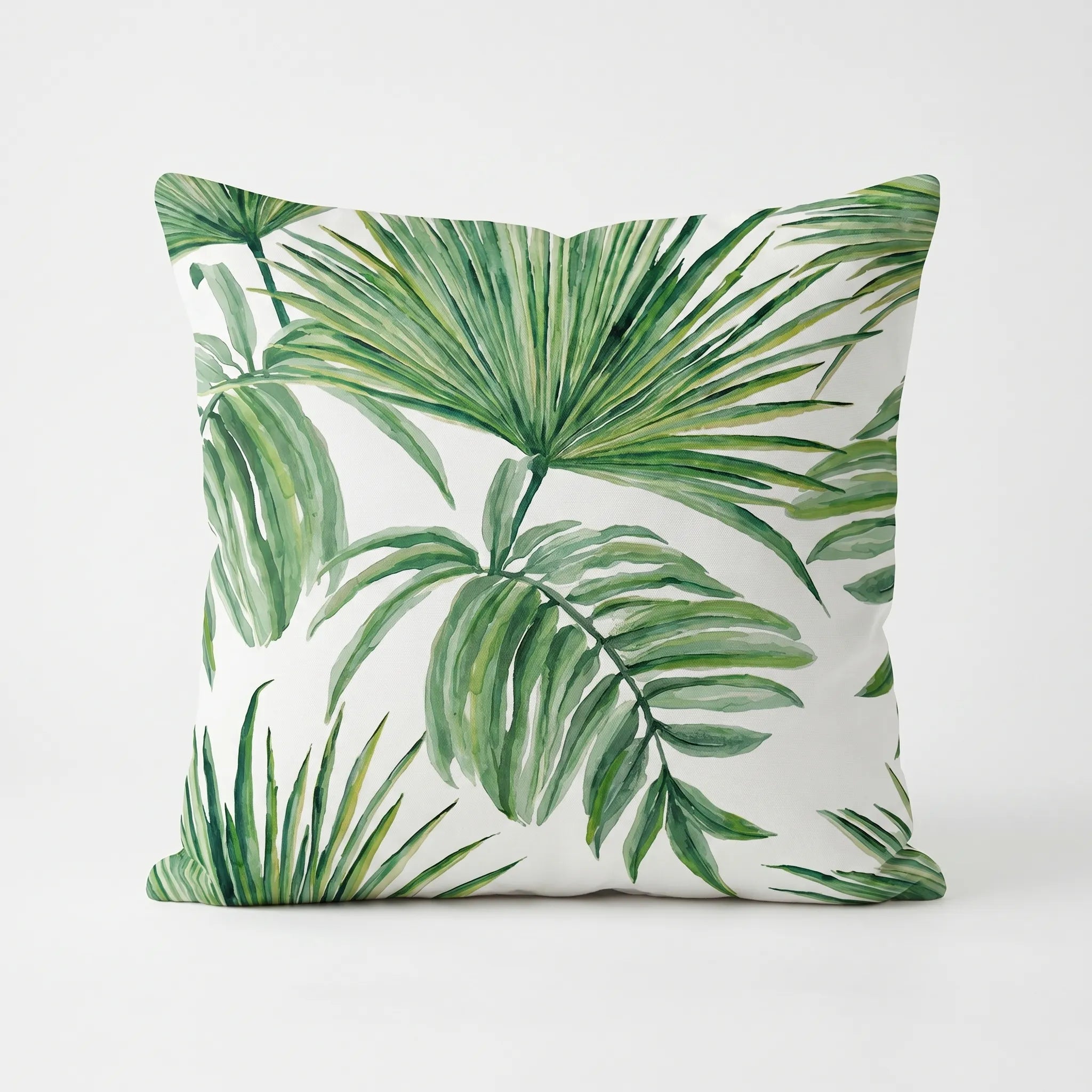 Botanar™ -  Square Botanical Print Decorative Cushion -  Decorating Living Rooms