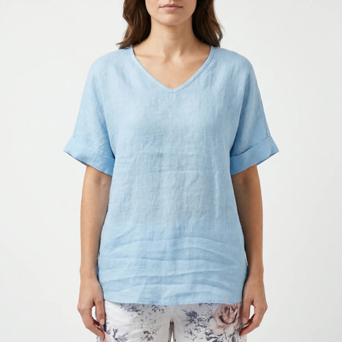 Breezely™ -  Short Sleeve Textured T-Shirt -  Everyday Casual Wear