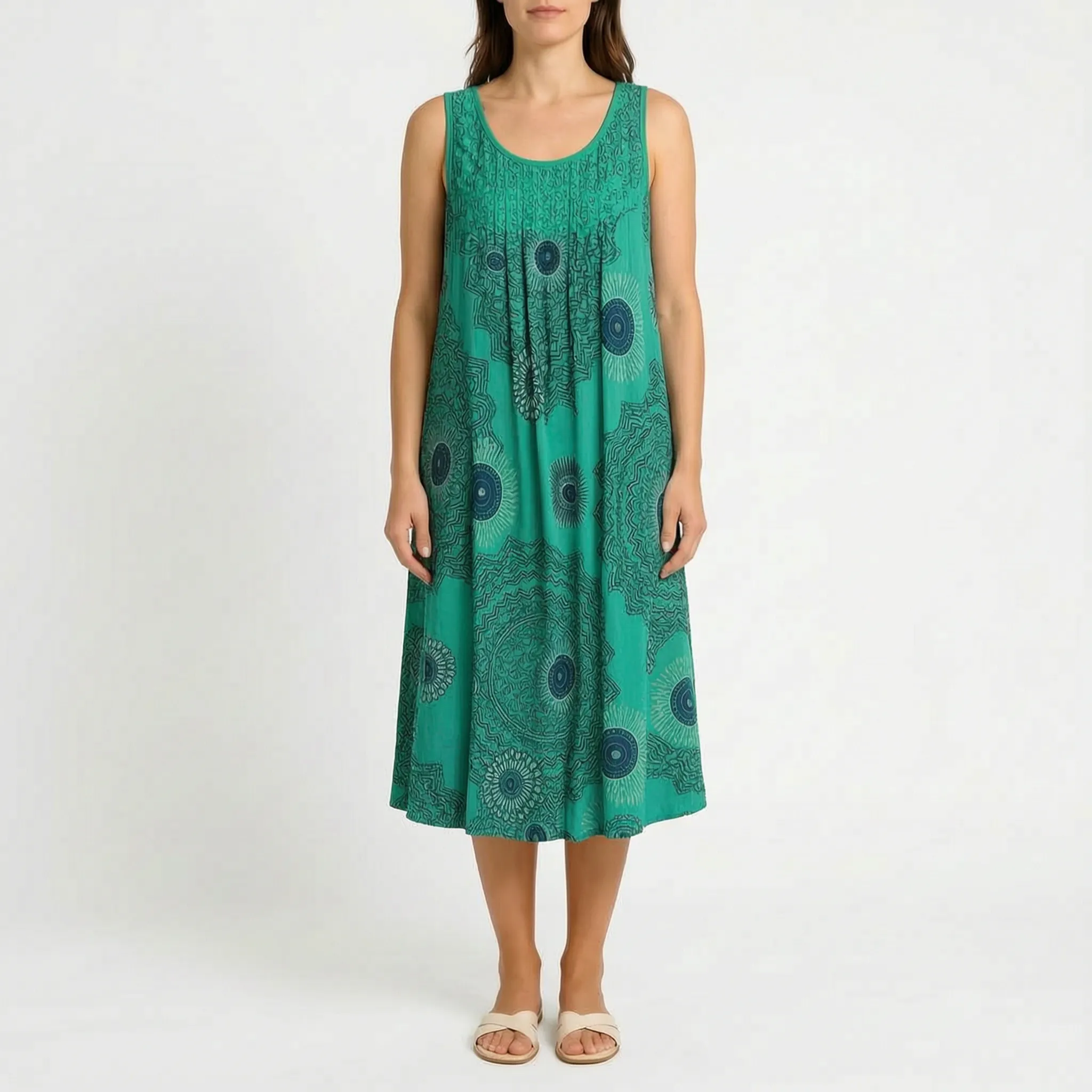 Breezen™ -  Sleeveless Bohemian Dress -  Summer Holiday Wear