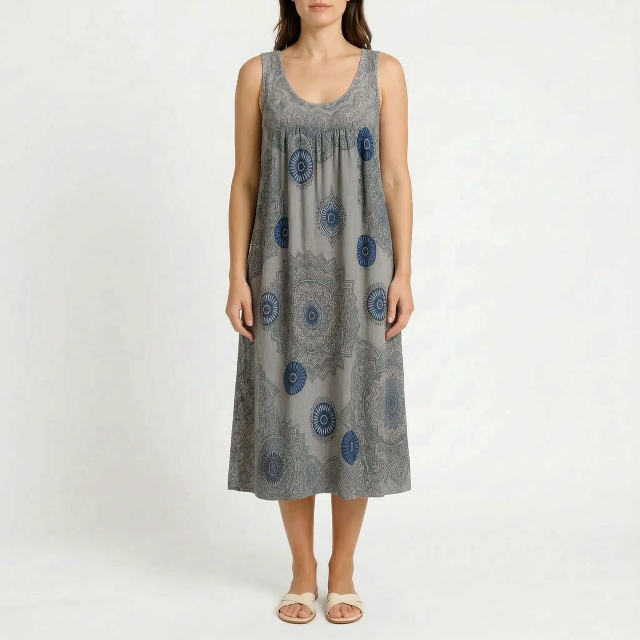 Breezen™ -  Sleeveless Bohemian Dress -  Summer Holiday Wear