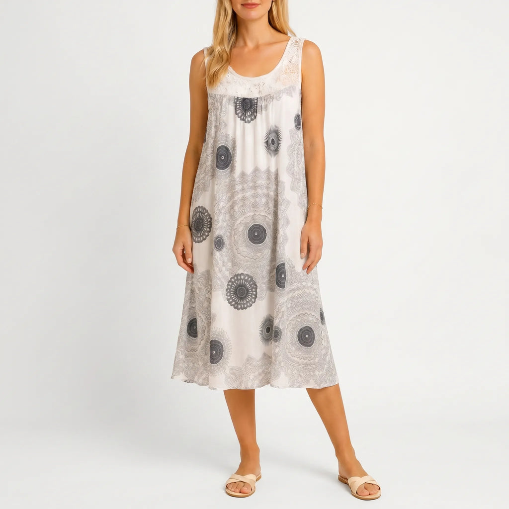Breezen™ -  Sleeveless Bohemian Dress -  Summer Holiday Wear