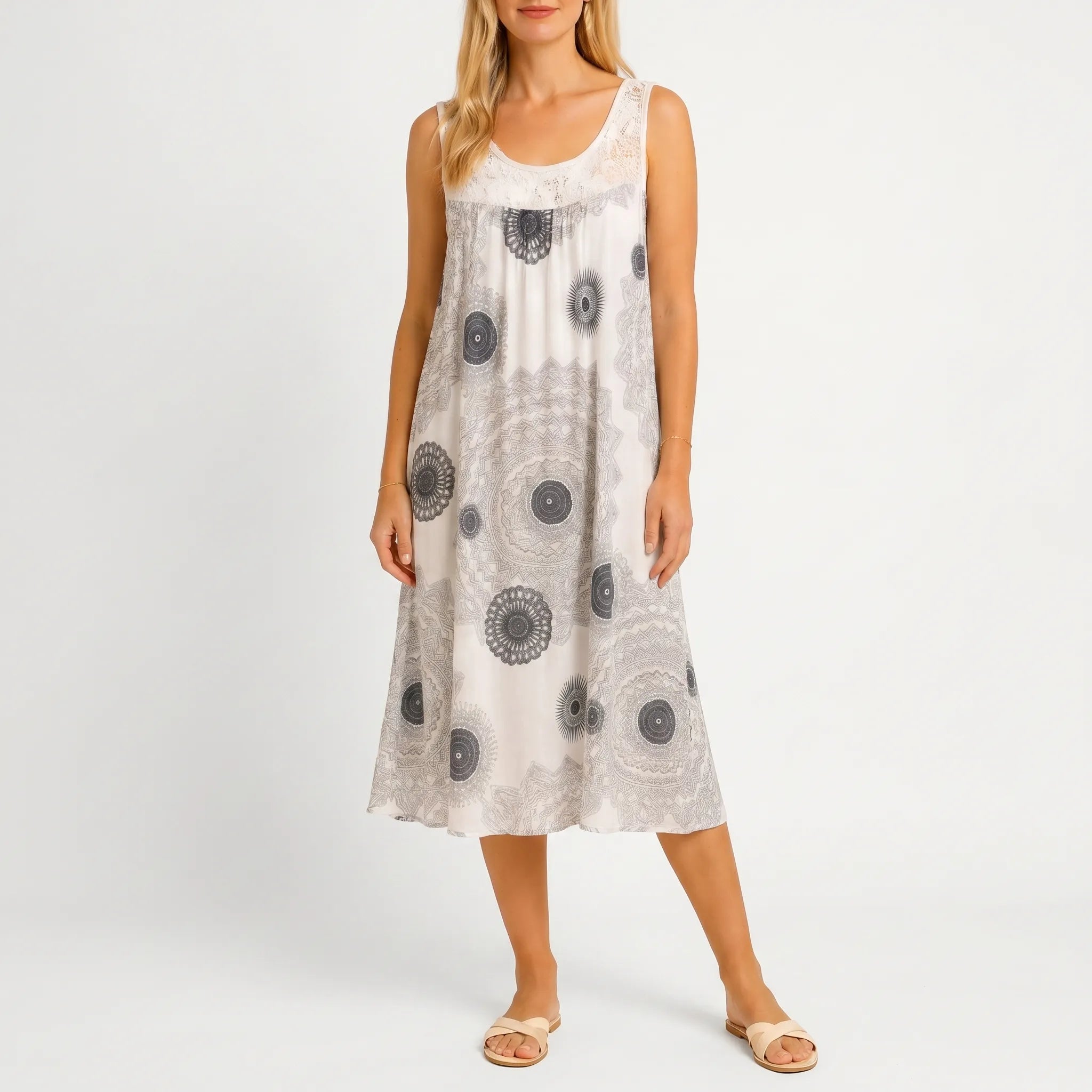 Breezen™ -  Sleeveless Bohemian Dress -  Summer Holiday Wear