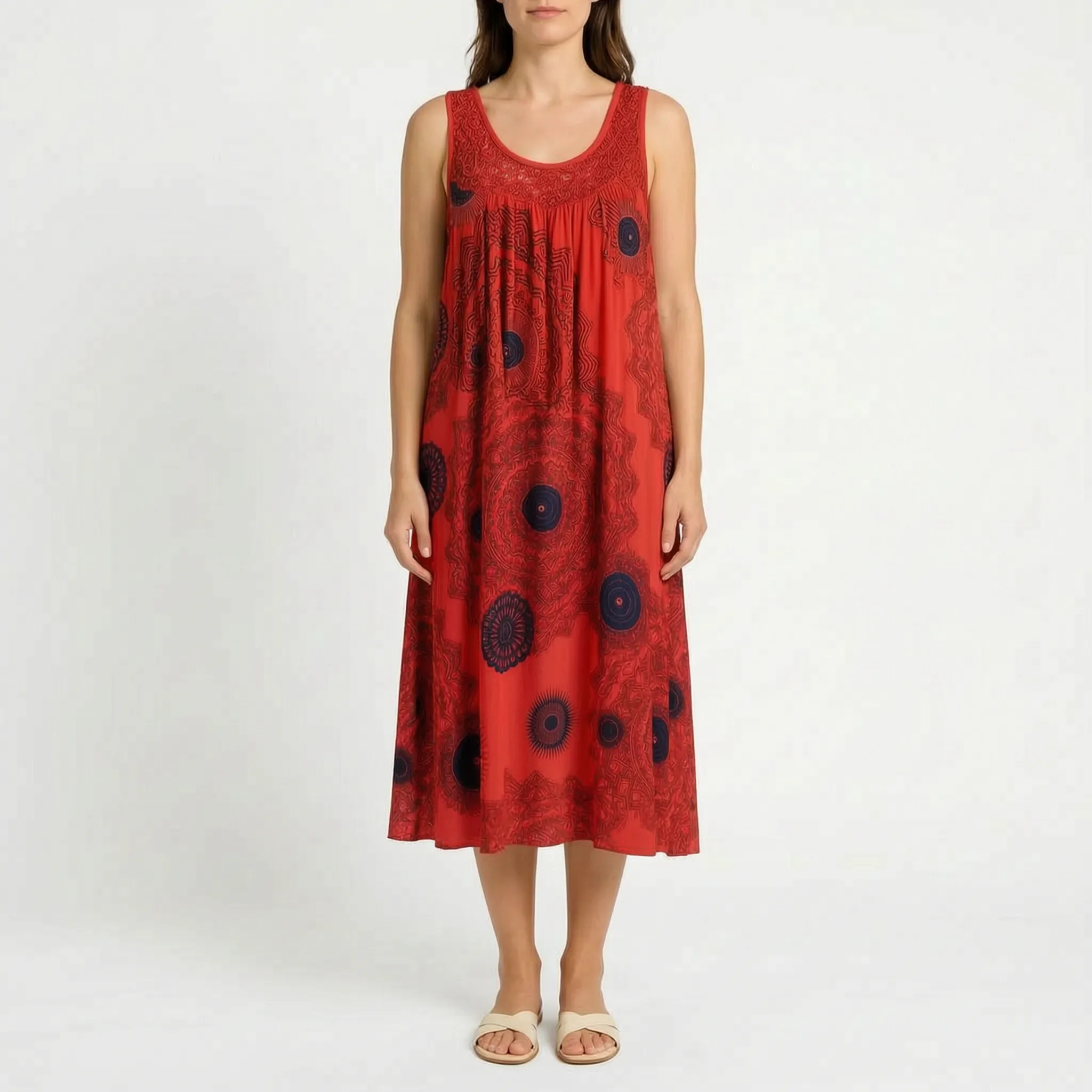 Breezen™ -  Sleeveless Bohemian Dress -  Summer Holiday Wear