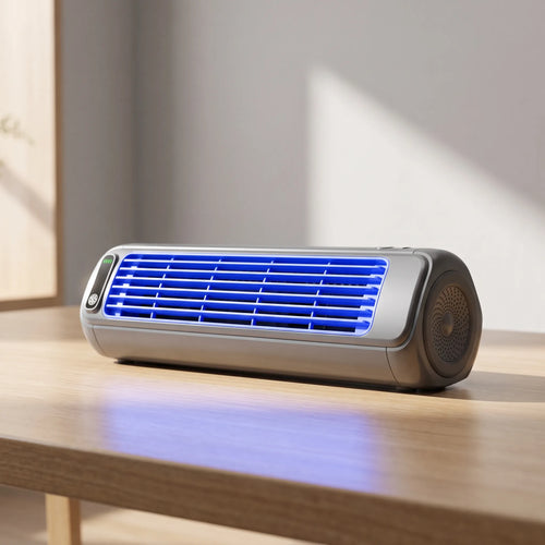 Breezura™ -  Rechargeable Bladeless Portable Air Cooler -  Cooling Personal Spaces