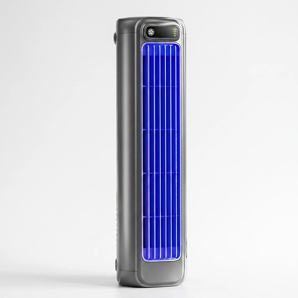 Breezura™ -  Rechargeable Bladeless Portable Air Cooler -  Cooling Personal Spaces