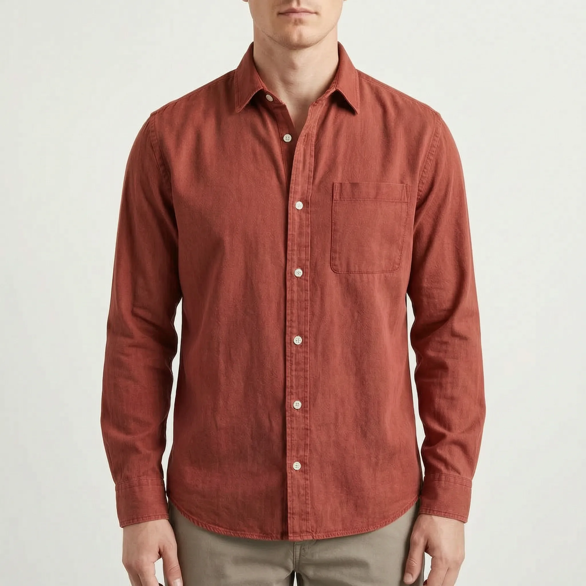 Bremon™ -  Men's Long-Sleeve Shirt -  Weekend Outings