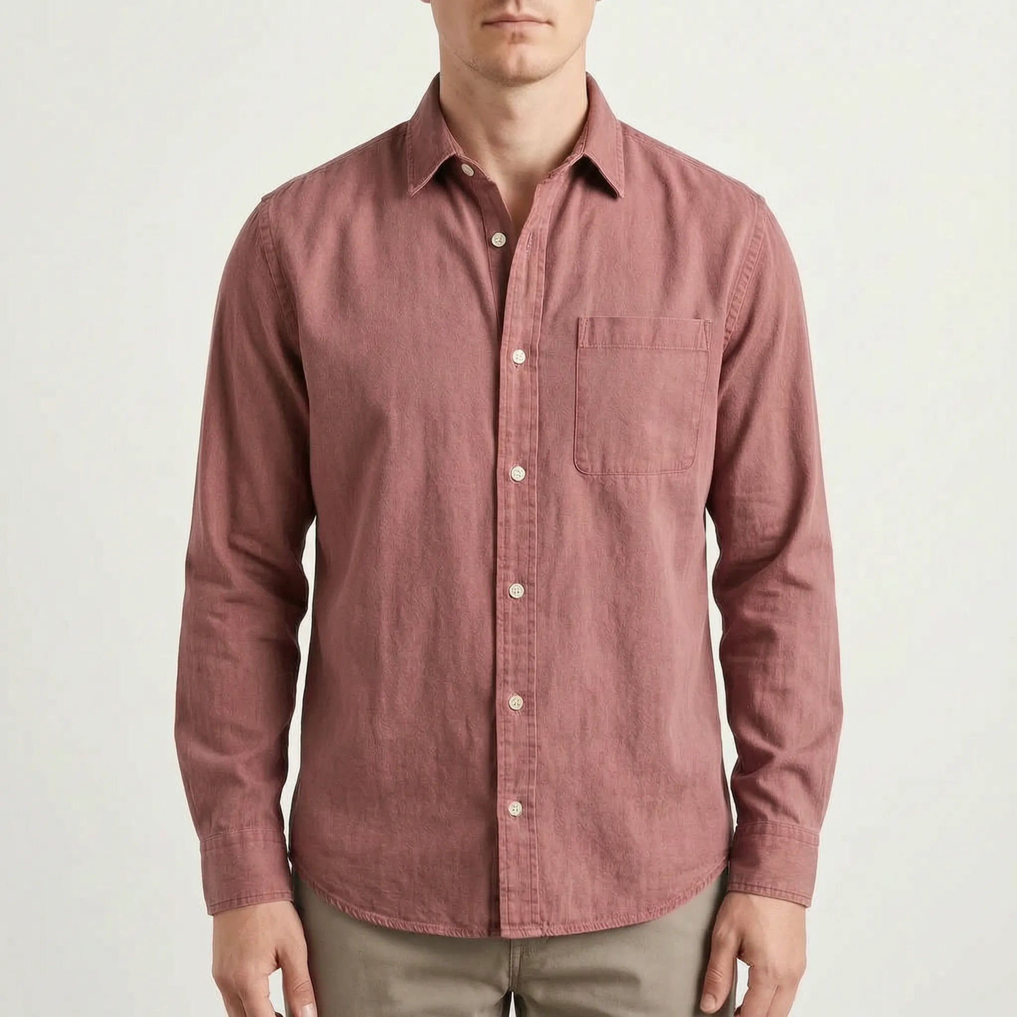 Bremon™ -  Men's Long-Sleeve Shirt -  Weekend Outings