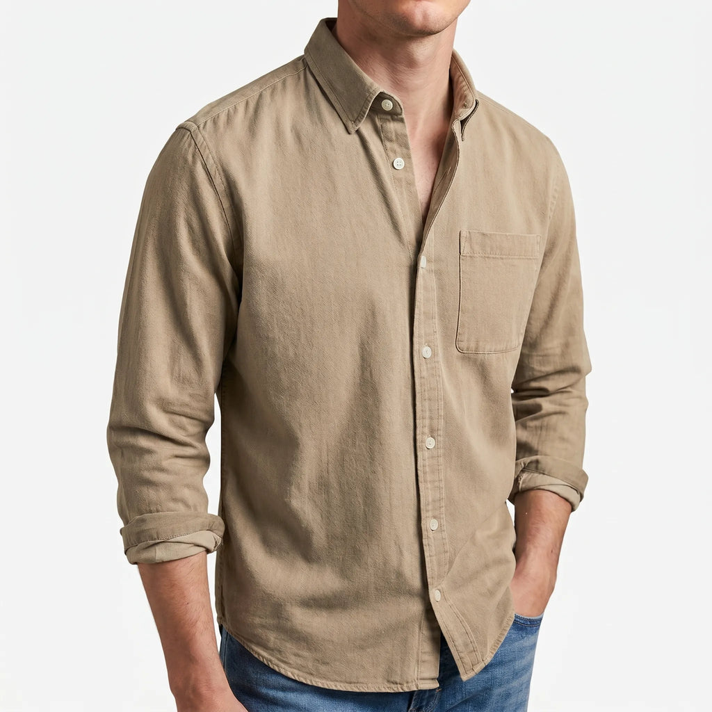Bremon™ -  Men's Long-Sleeve Shirt -  Weekend Outings