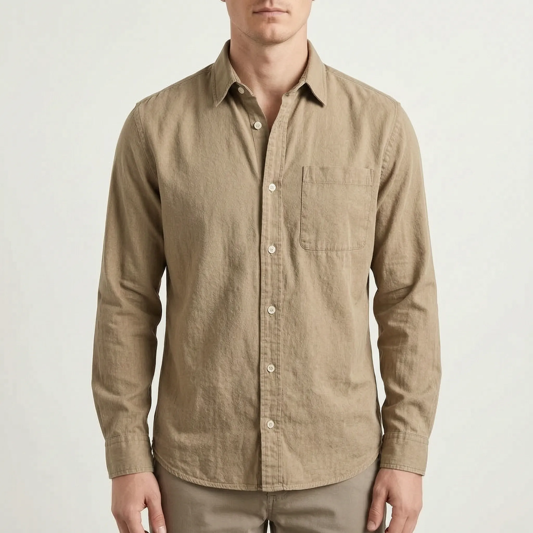 Bremon™ -  Men's Long-Sleeve Shirt -  Weekend Outings