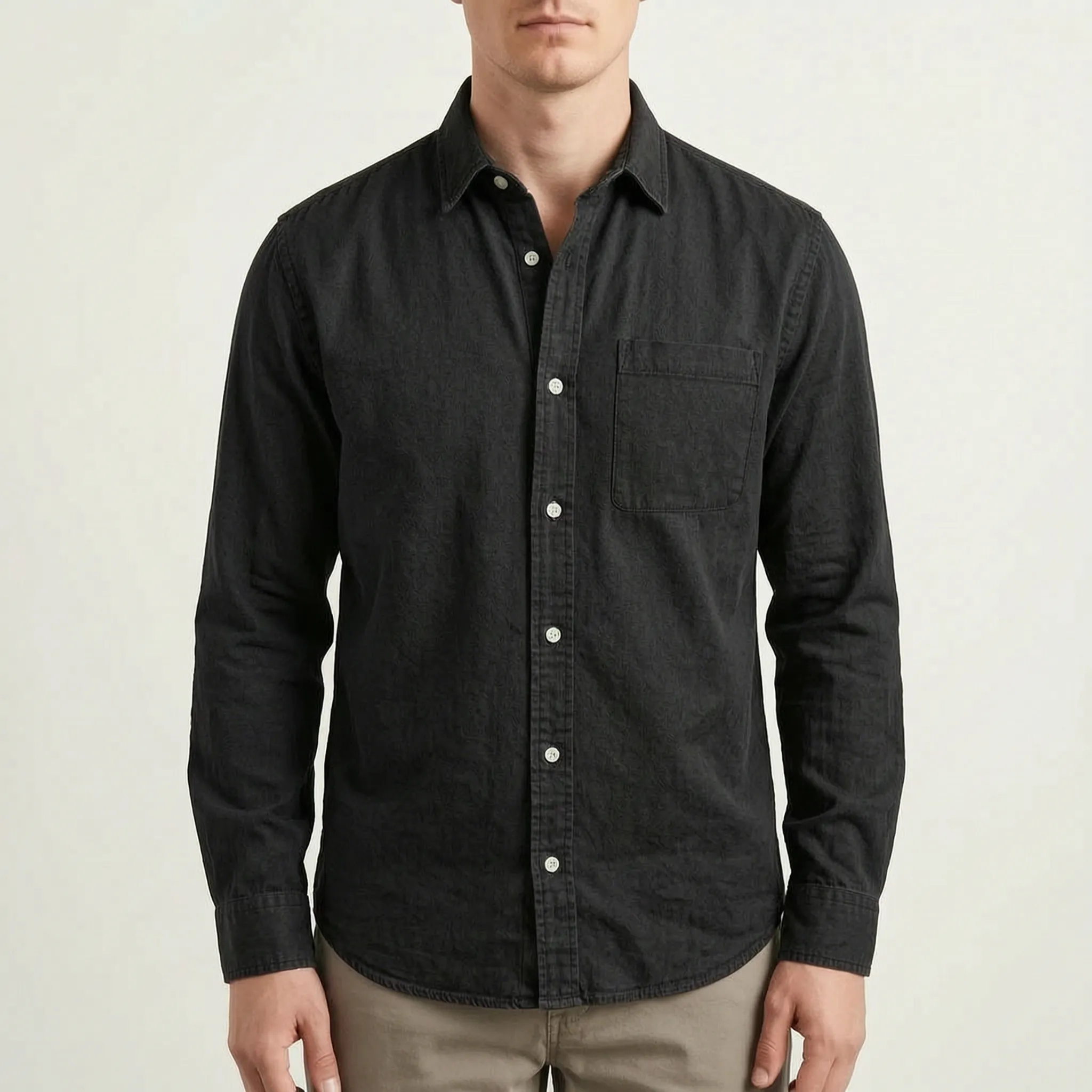 Bremon™ -  Men's Long-Sleeve Shirt -  Weekend Outings
