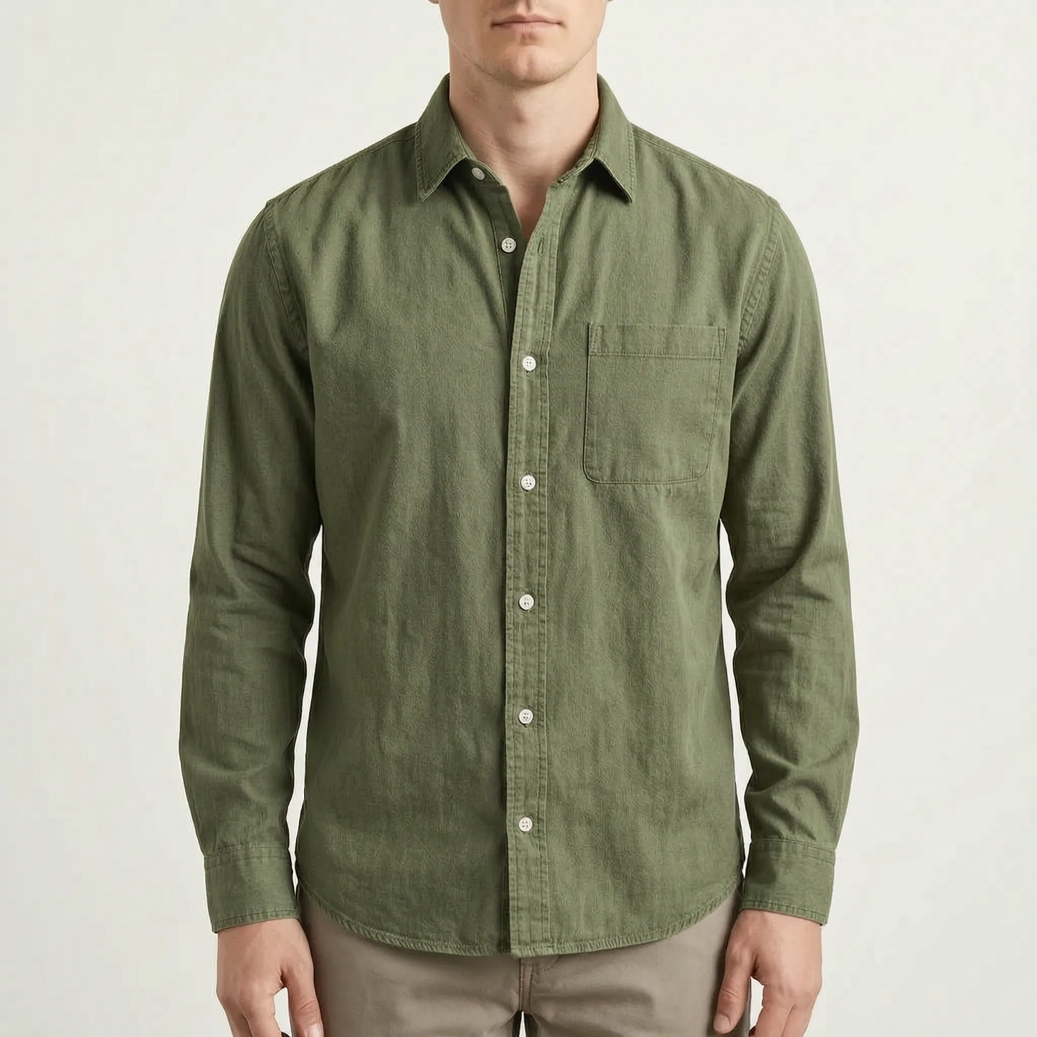 Bremon™ -  Men's Long-Sleeve Shirt -  Weekend Outings