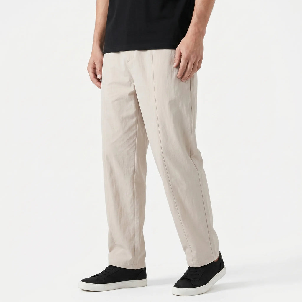 Brevalo™ -  Relaxed Cropped Trousers -  Casual Weekend Outings