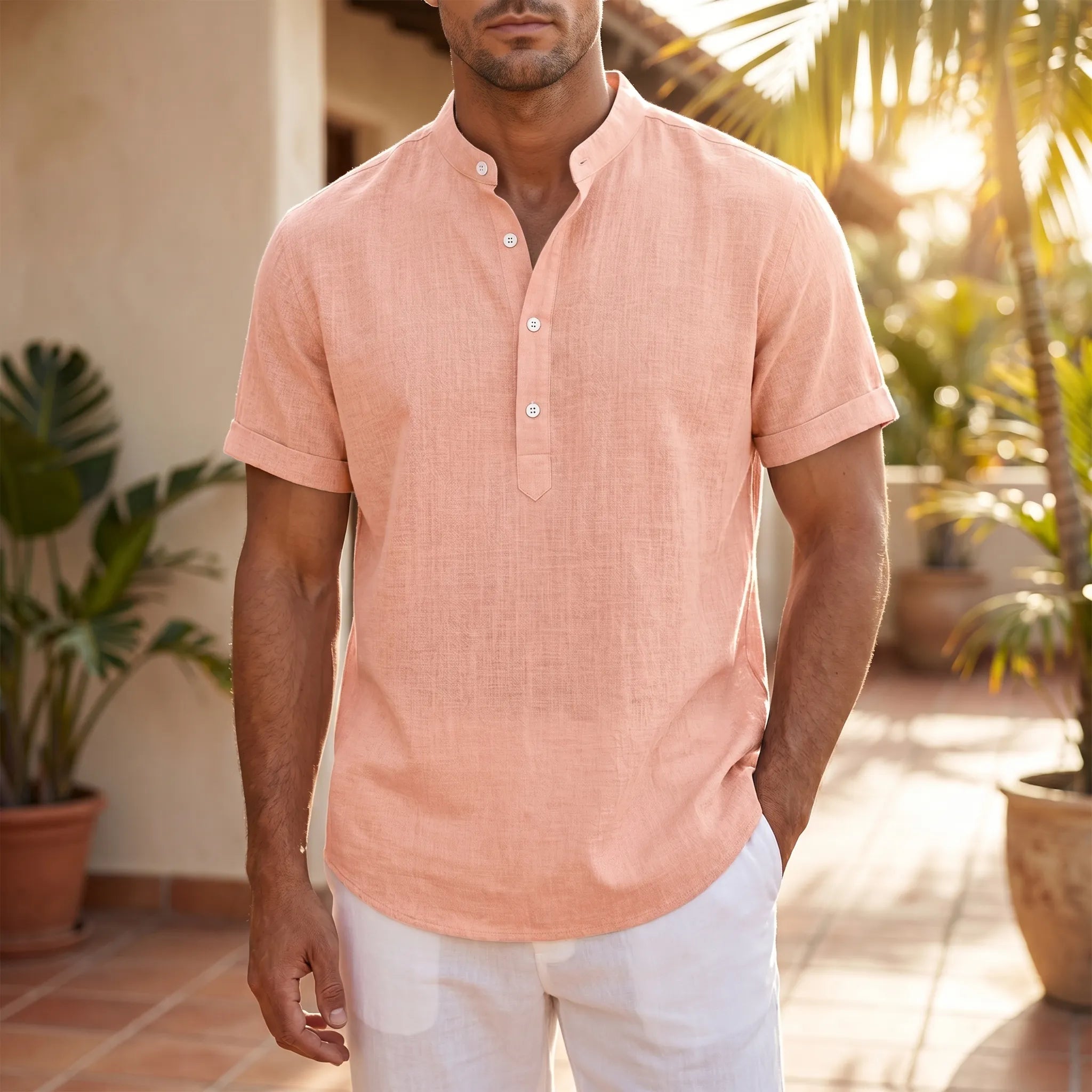 Brezen™ -  Casual Short Sleeve Shirt -  Summer Holidays