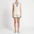 Brizelle™ -  Matching Top With Tailored Shorts -  Holiday Packing