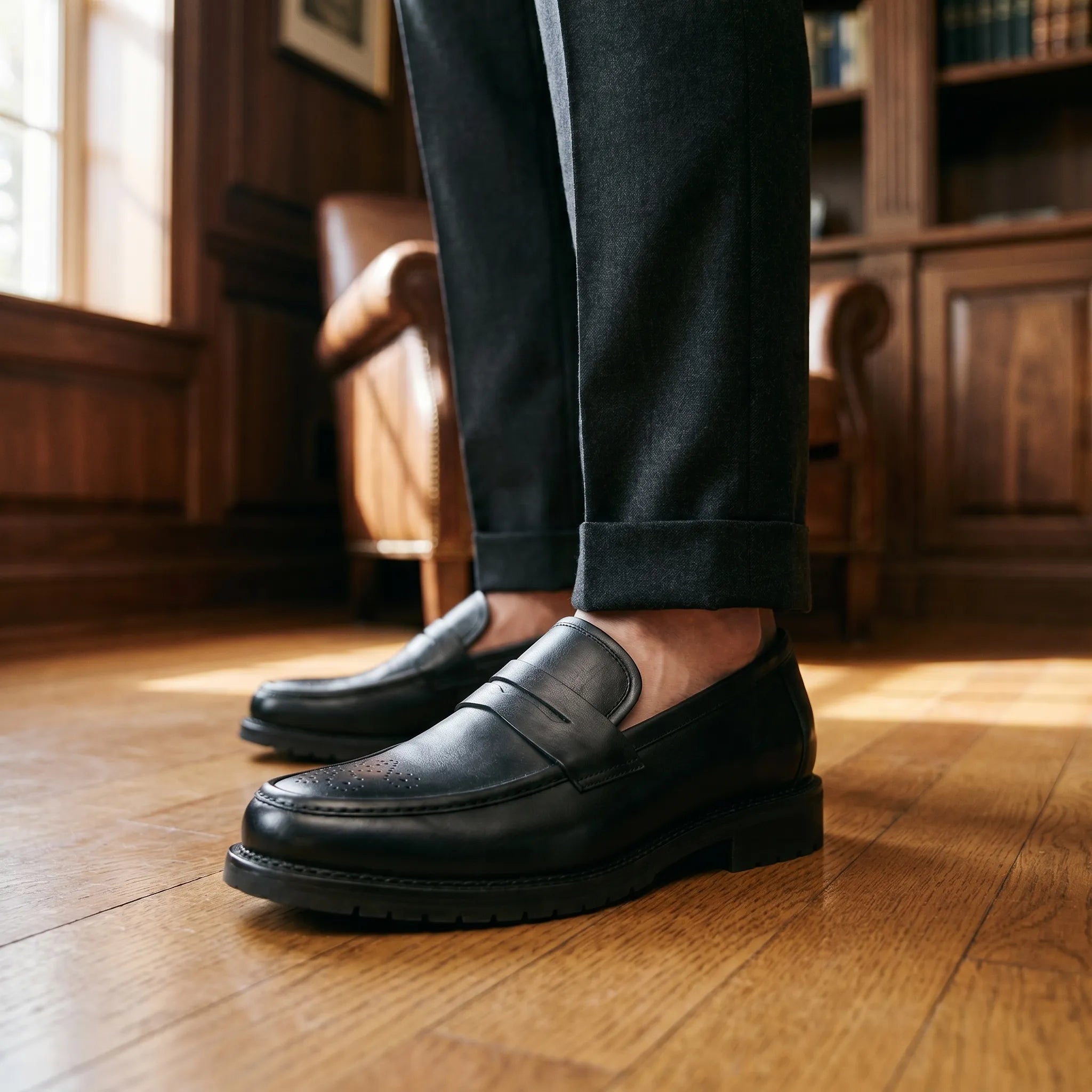Brogston™ -  Men's Smart Slip-On Shoes -  Office Wear