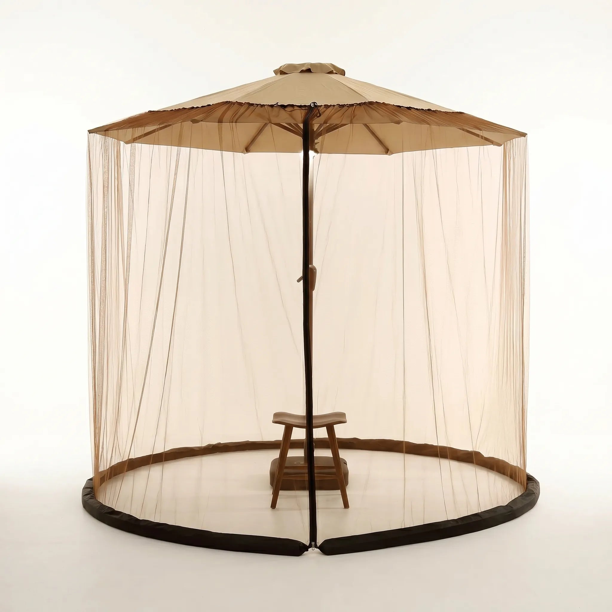 Brollymesh™ -  Outdoor Parasol Insect Net -  Dining Outdoors