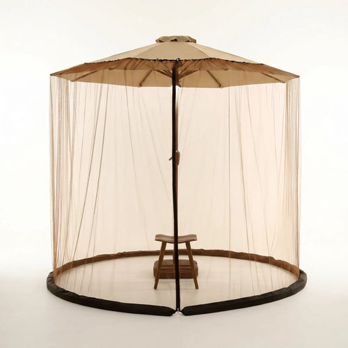 Brollymesh™ -  Outdoor Parasol Insect Net -  Dining Outdoors