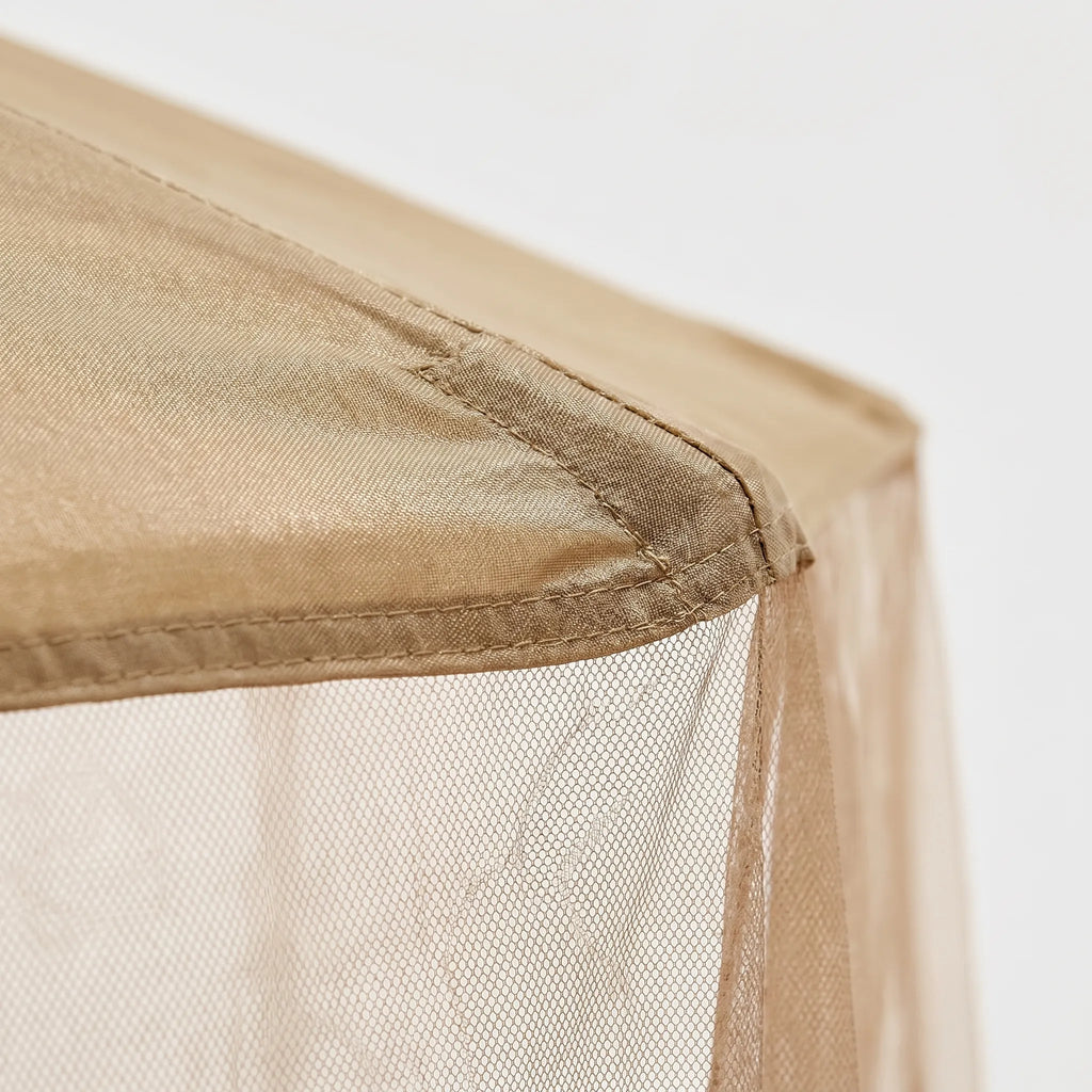 Brollymesh™ -  Outdoor Parasol Insect Net -  Dining Outdoors