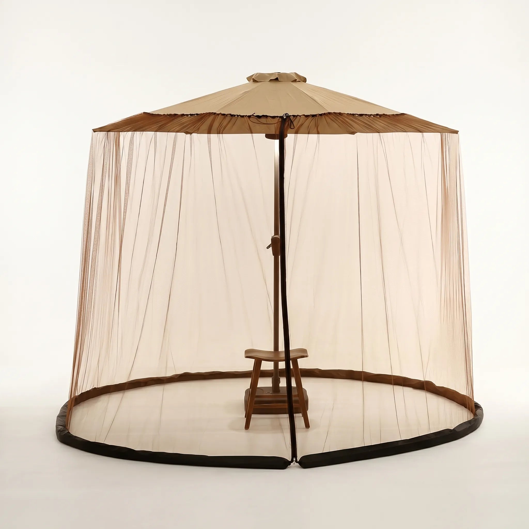 Brollymesh™ -  Outdoor Parasol Insect Net -  Dining Outdoors